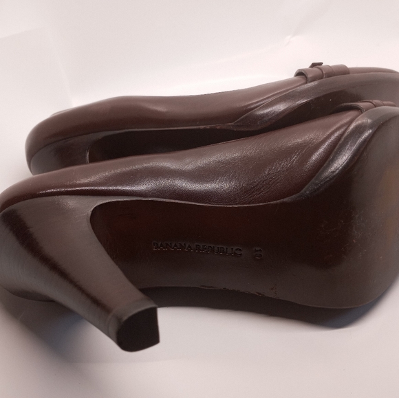 Banana Republic Cinnamon Brown Samanthaup pumps - Picture 5 of 9